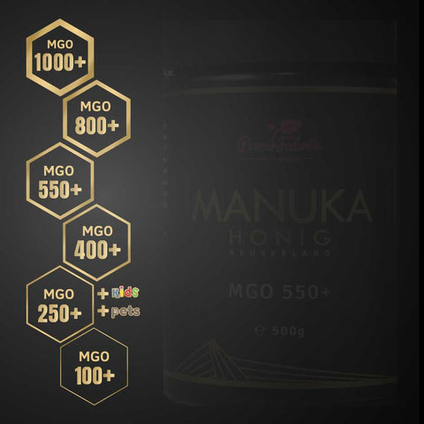 Welcher MGO Wert und welche Bedeutung hat Manuka Honig?