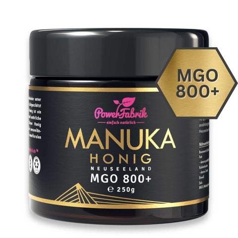 Manuka Honig MGO 800+, 250g, ORIGINAL aus Neuseeland - PowerFabrik