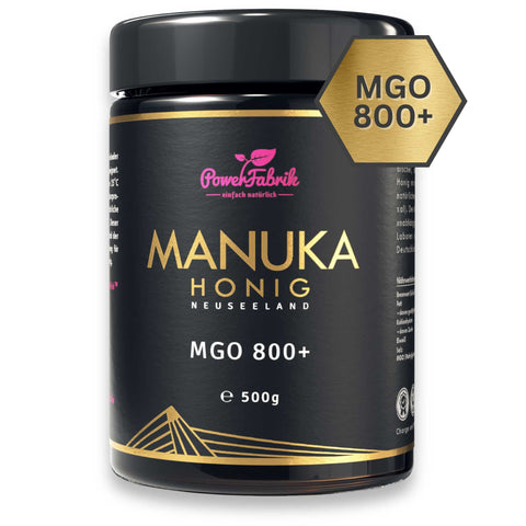 Manuka Honig MGO 800+, 250g, ORIGINAL aus Neuseeland - PowerFabrik