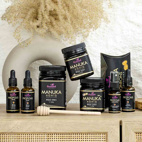 Manuka Honig Produkte von Powerfabrik