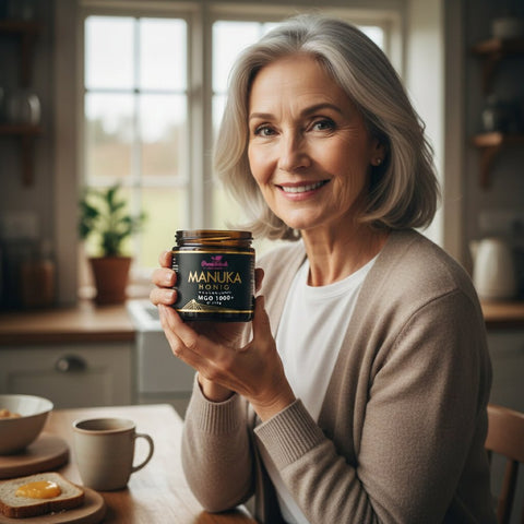 Manuka Honig MGO 1000+, im Glas, Original aus Neuseeland - PowerFabrik