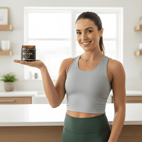 Manuka Honig MGO 1000+, im Glas, Original aus Neuseeland - PowerFabrik