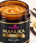 Manuka Honig MGO 400+, VANILLE, im Glas, Original aus Neuseeland - PowerFabrik